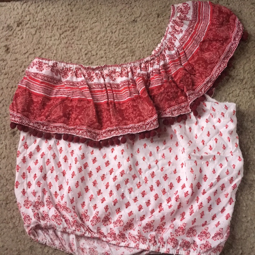 One Shoulder Living Doll Blouse